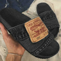 Denim Slides Blue/Black